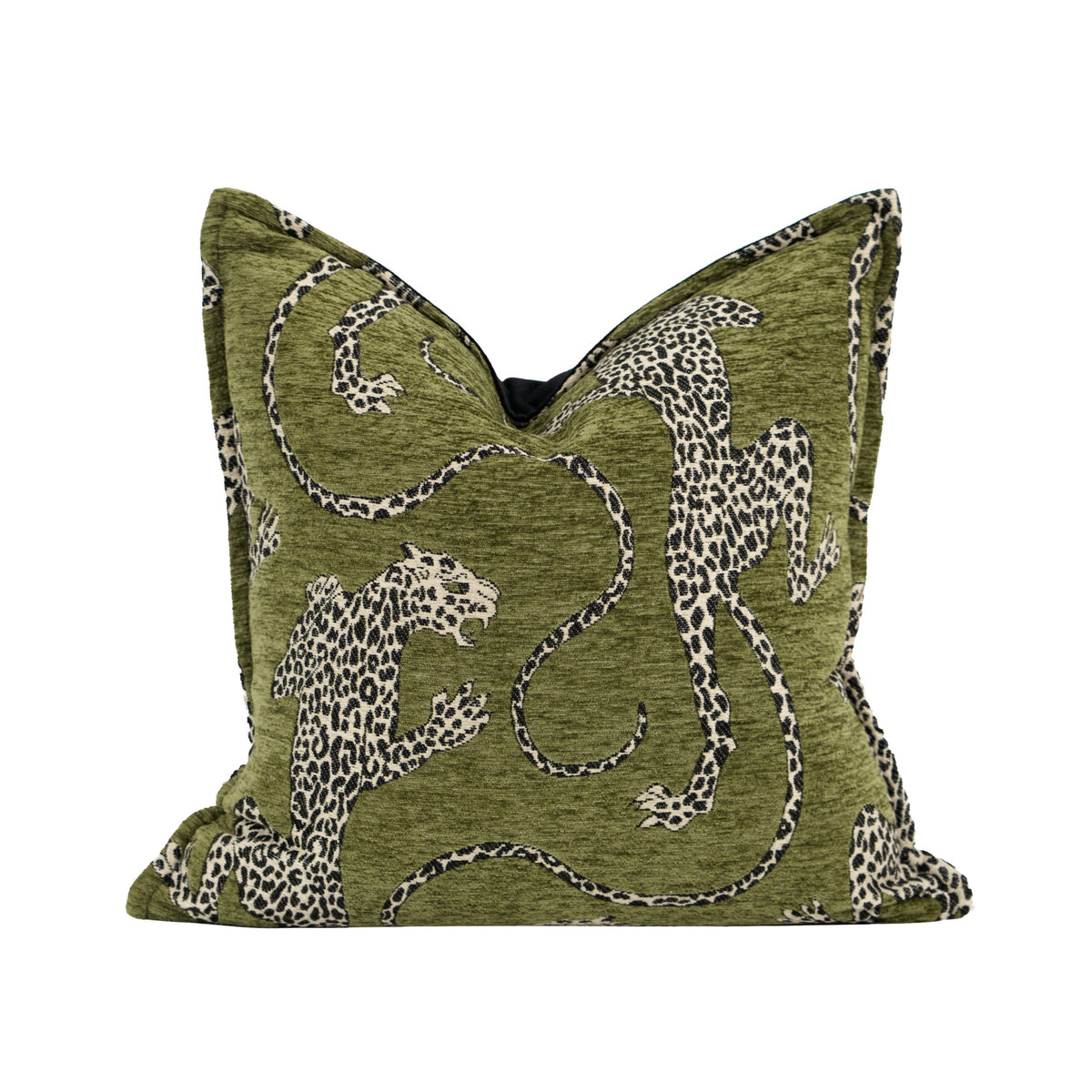French Vintage Green Cushion Cover for Sofa Decorative Pillow Case