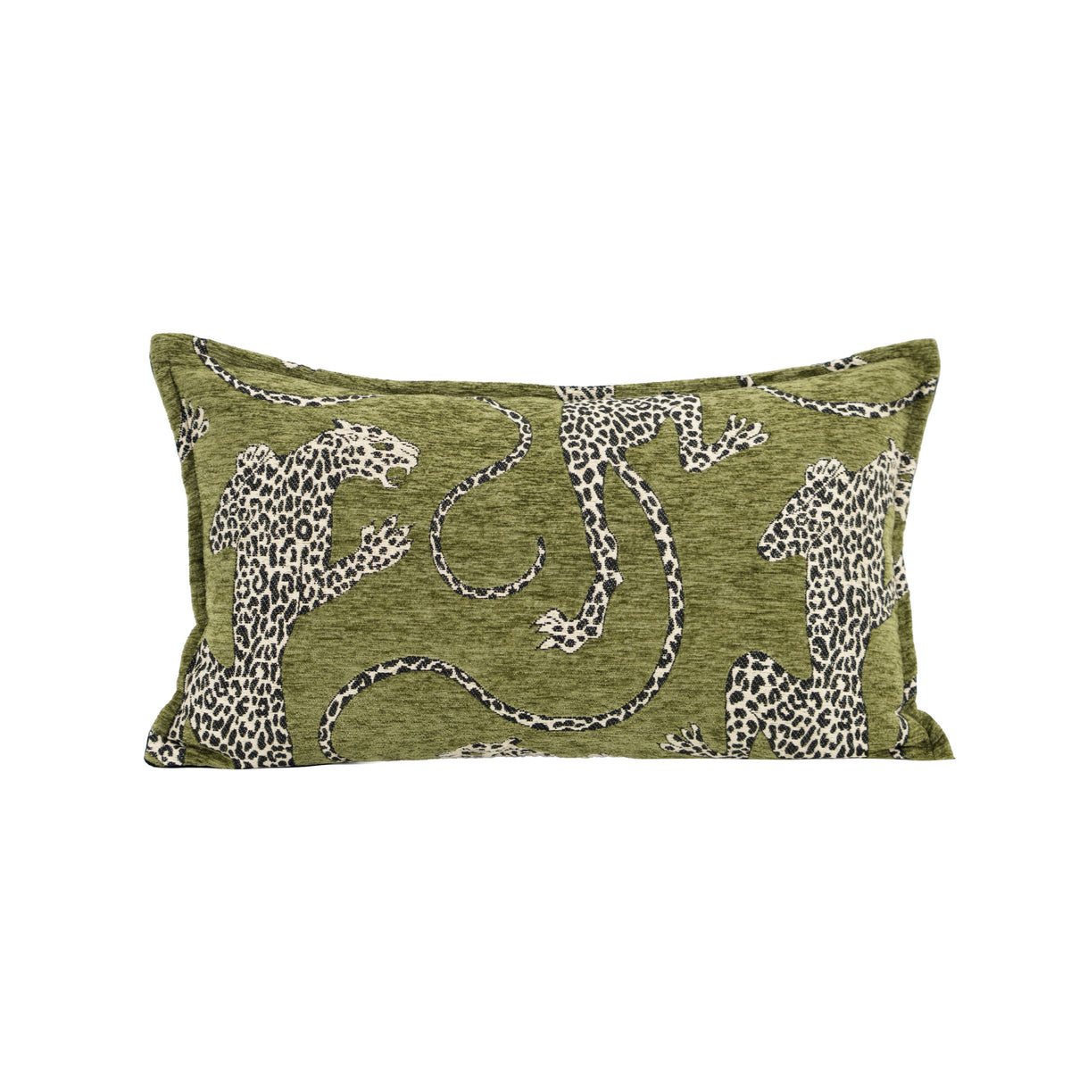 French Vintage Green Cushion Cover for Sofa Decorative Pillow Case