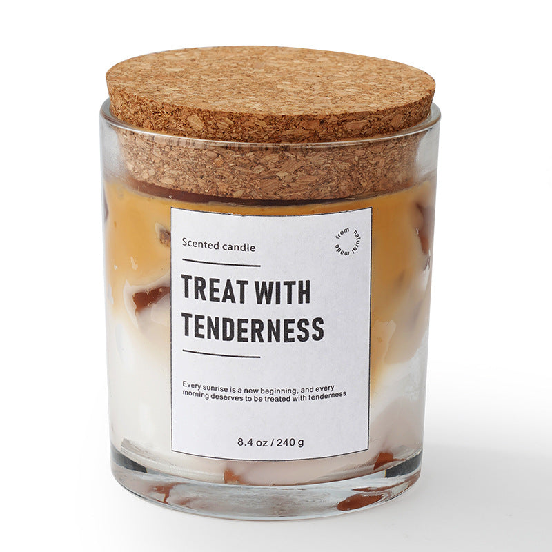 Creative Ice Cube Coffee Scented Soy Wax Candle
