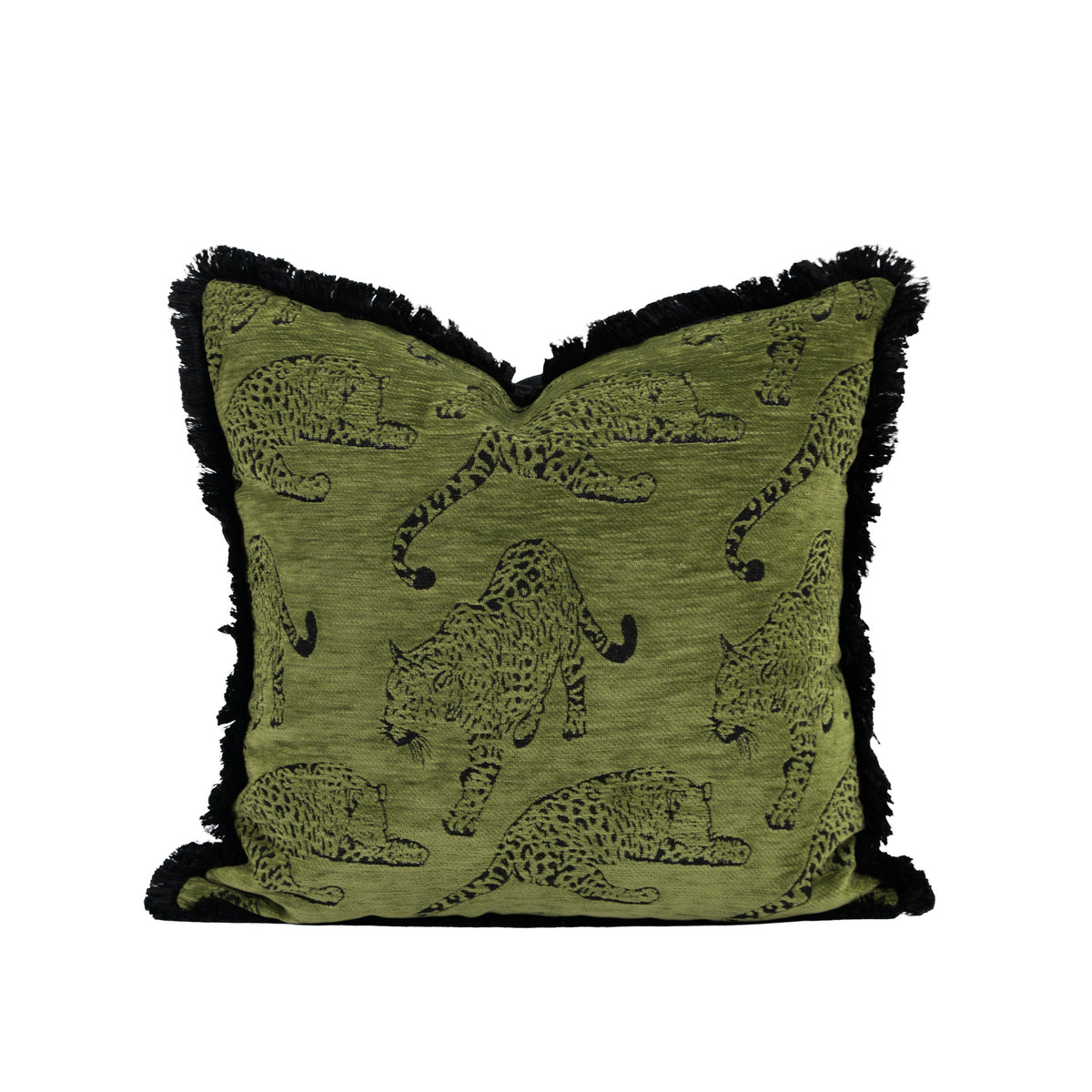 French Vintage Green Cushion Cover for Sofa Decorative Pillow Case