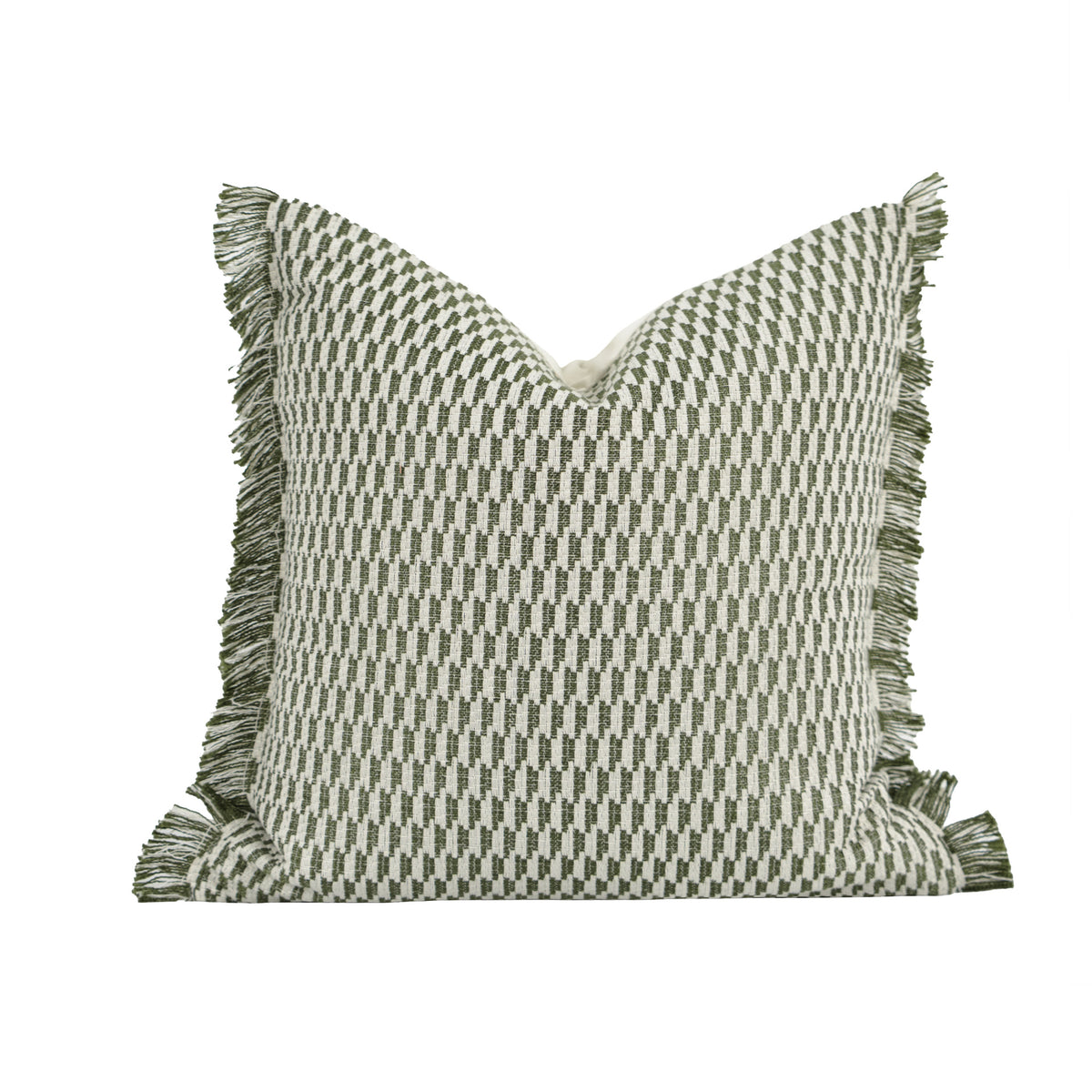 French Vintage Green Cushion Cover for Sofa Decorative Pillow Case