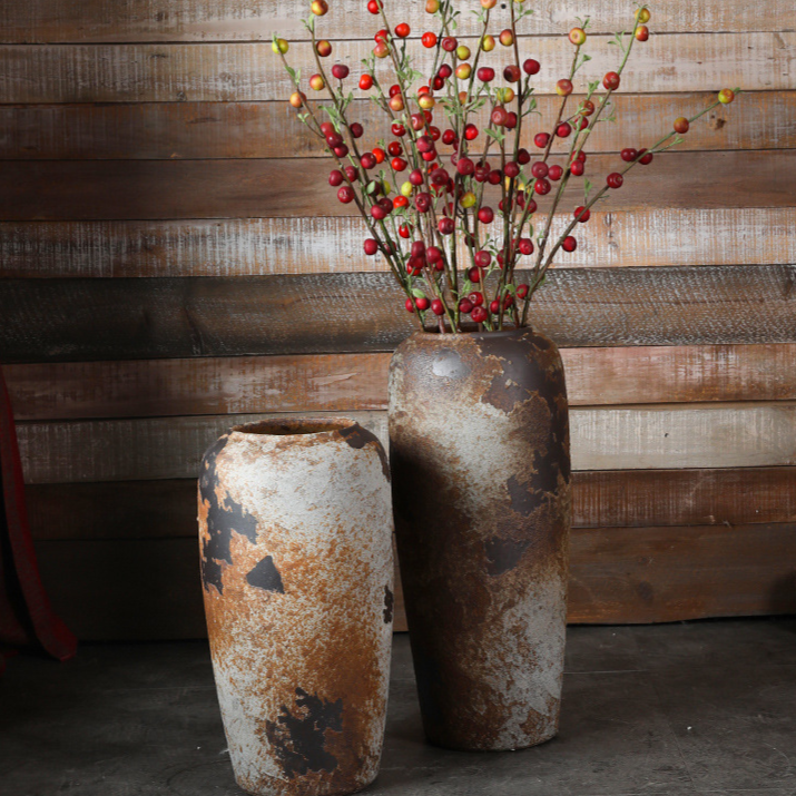 Ceramic vase decorations