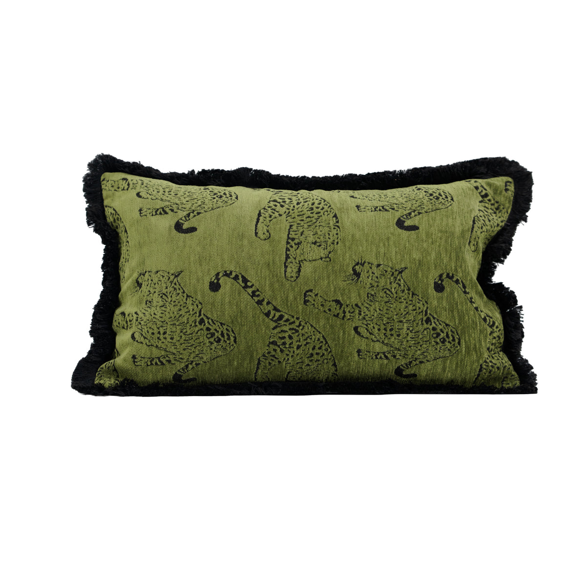 French Vintage Green Cushion Cover for Sofa Decorative Pillow Case