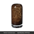 Italian Minimalist Glass Flower Vase